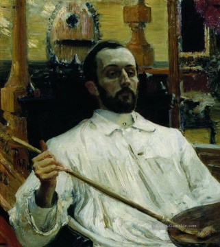 pin - Porträt des Künstlers dn kardovskiy 1897 Ilya Repin